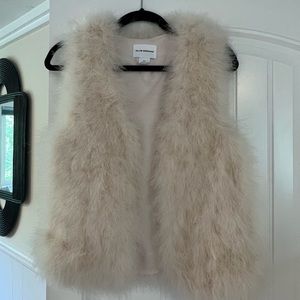 Light Pink/Cream Club Monaco Feather Vest